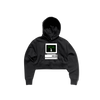 Monitor Crop Top Hoodie