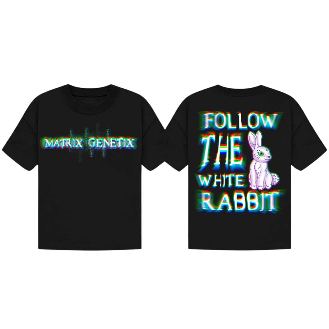 Follow The White Rabbit Trippy Shirt