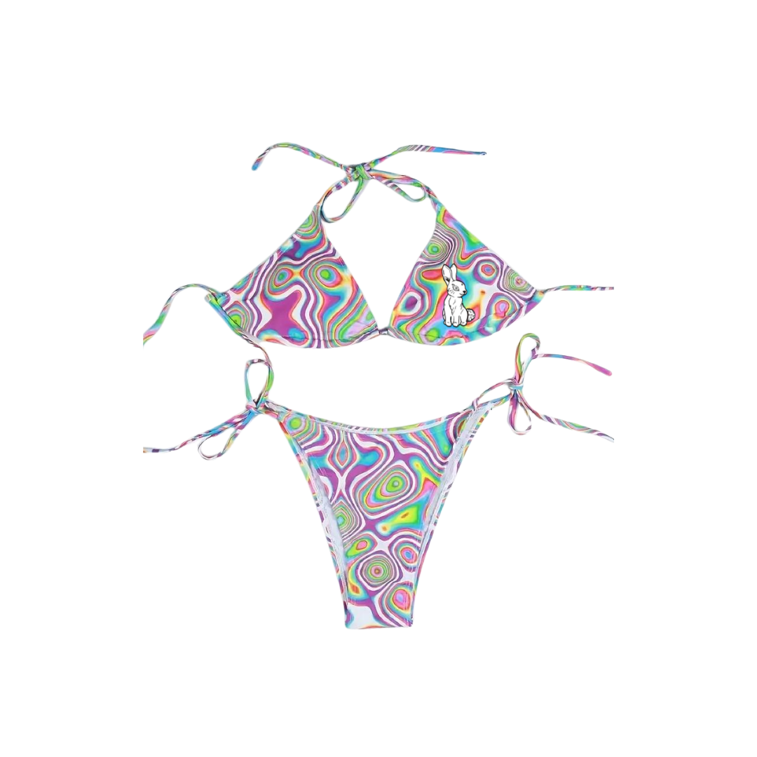 Psychedelic Bikini Set